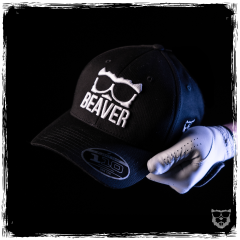 BEAVER Curved Snapback 'black'