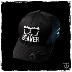 BEAVER Curved Snapback 'black'